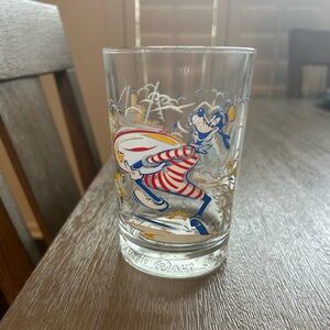Walt Disney Goofy Glass Tumbler
